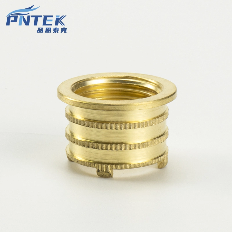 Pntek 2022 Free Sample Brass Fittings Threaded Insert Brass Insert